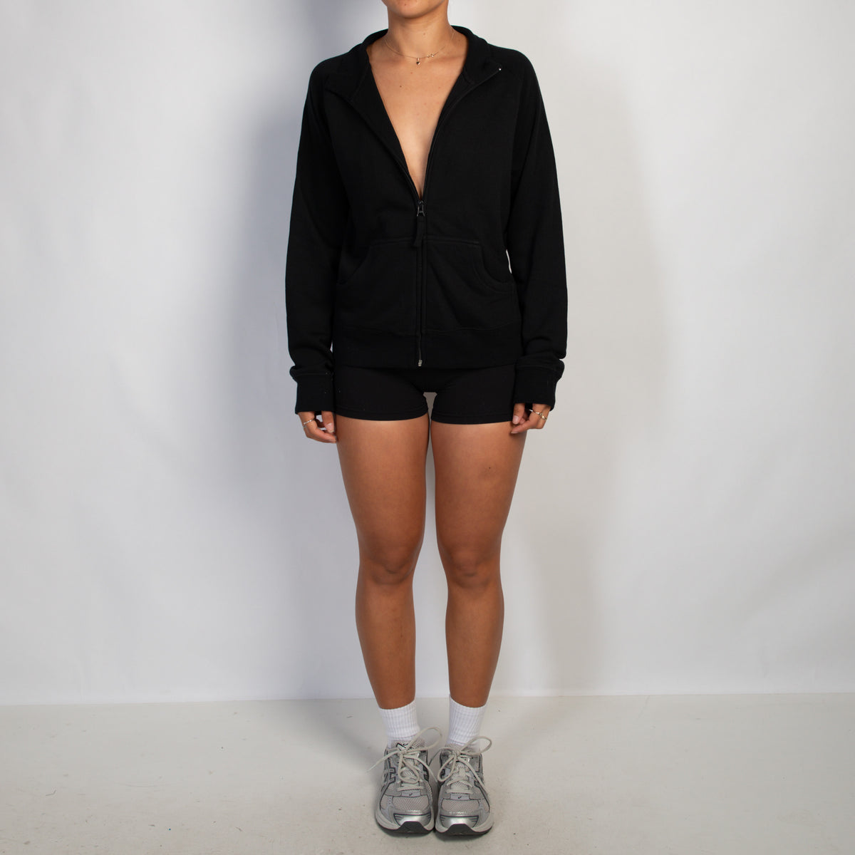 BLACK COTTON JACKET