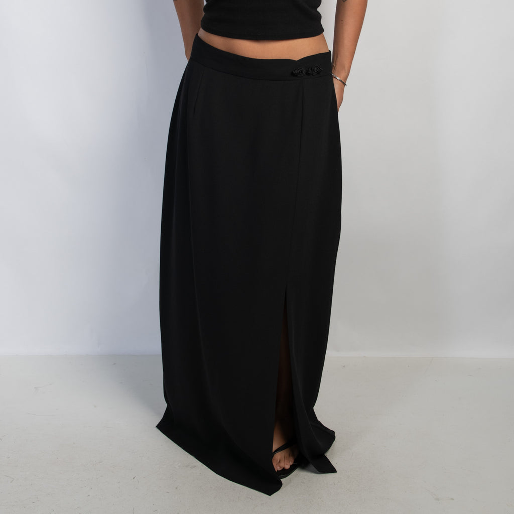 BLACK MAXI SKIRT