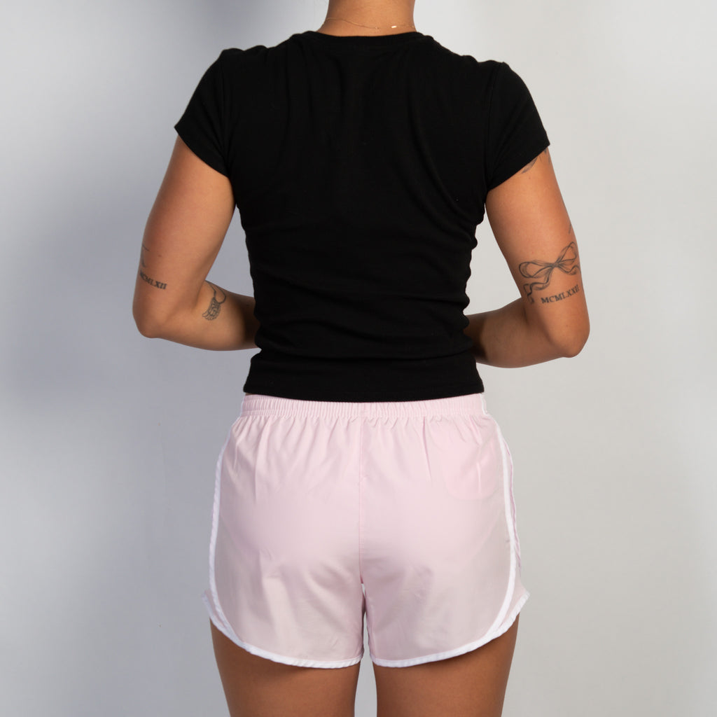 PINK DRI FIT SHORTS