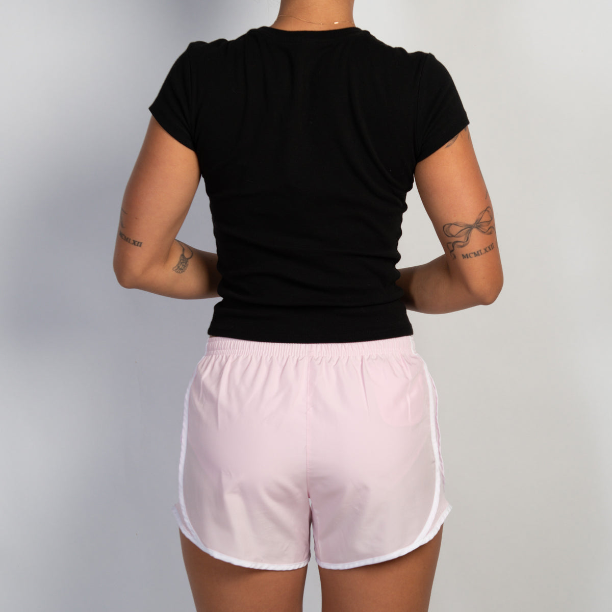 PINK DRI FIT SHORTS