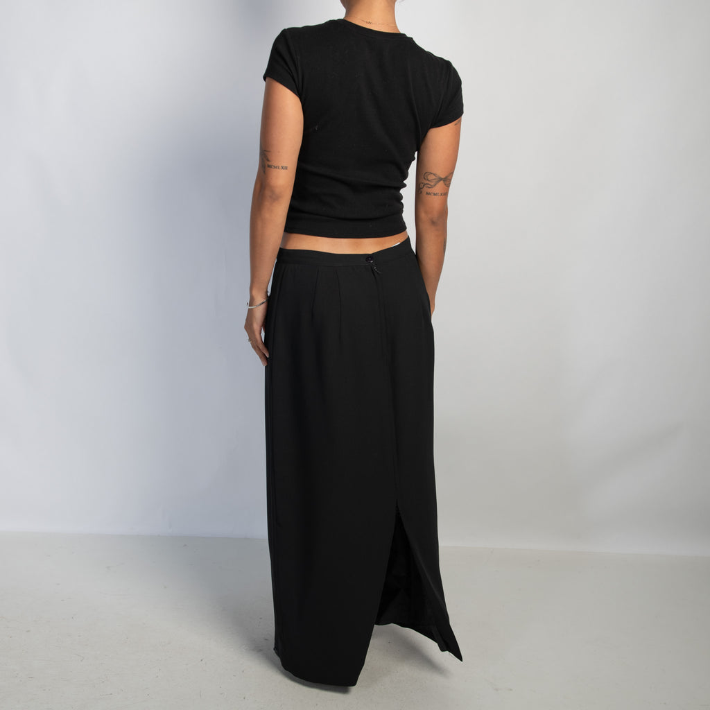 BLACK MAXI SKIRT