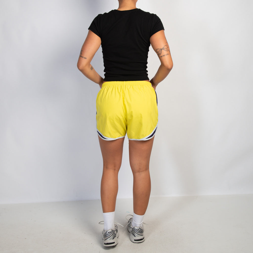 YELLOW DRI FIT SHORTS