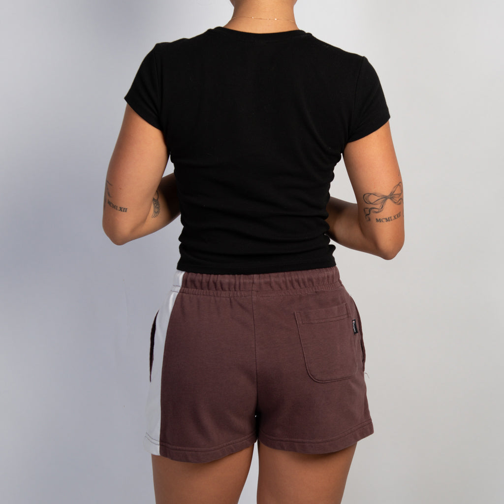 BROWN LOUNGE SHORTS