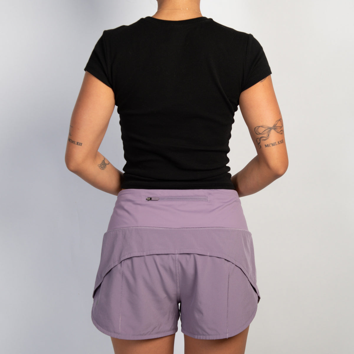 PURPLE ACTIVE SHORTS