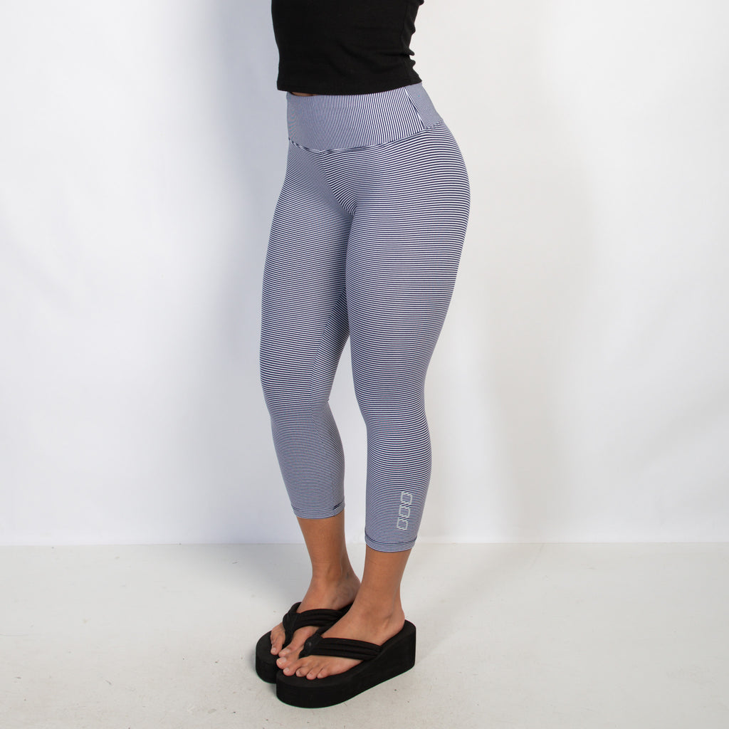 NAVY STRIPE TIGHTS