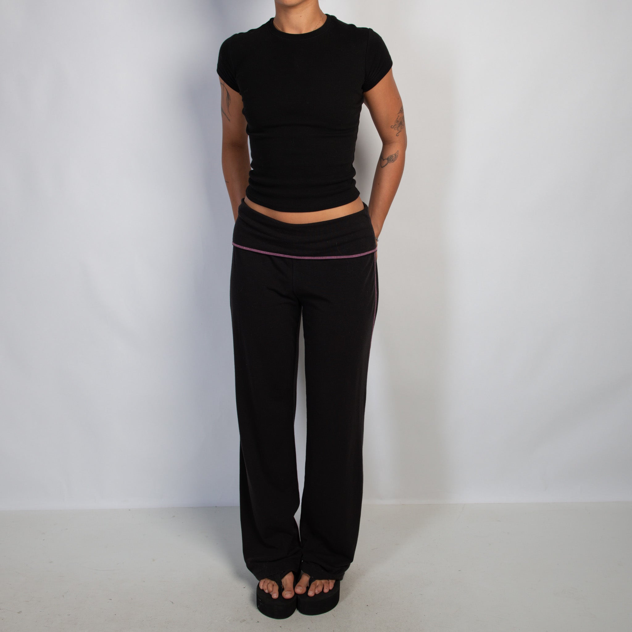 FOLD OVER LOUNGE PANTS