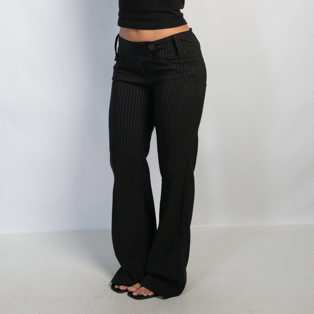 STRIPE BOOTCUT PANTS