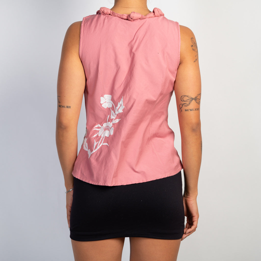 PINK FLORAL TOP
