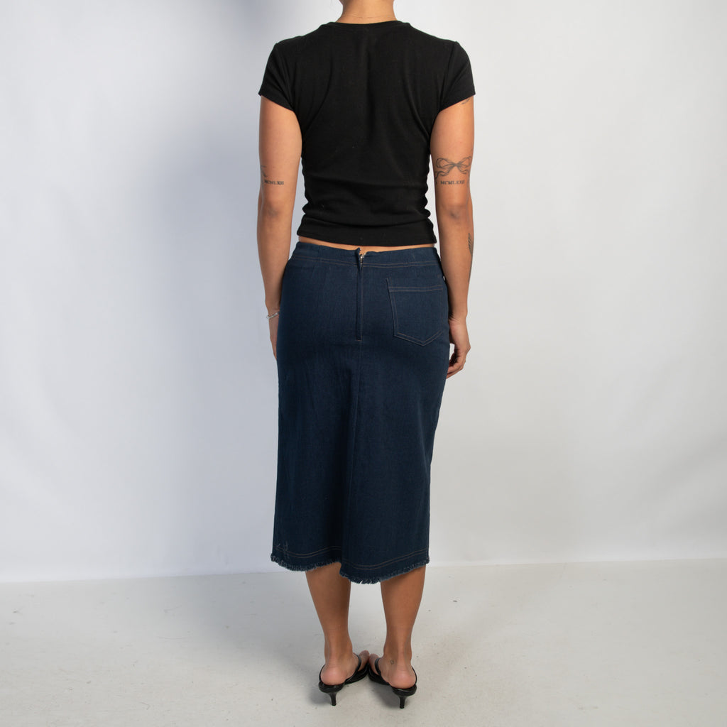 LACE UP MIDI SKIRT
