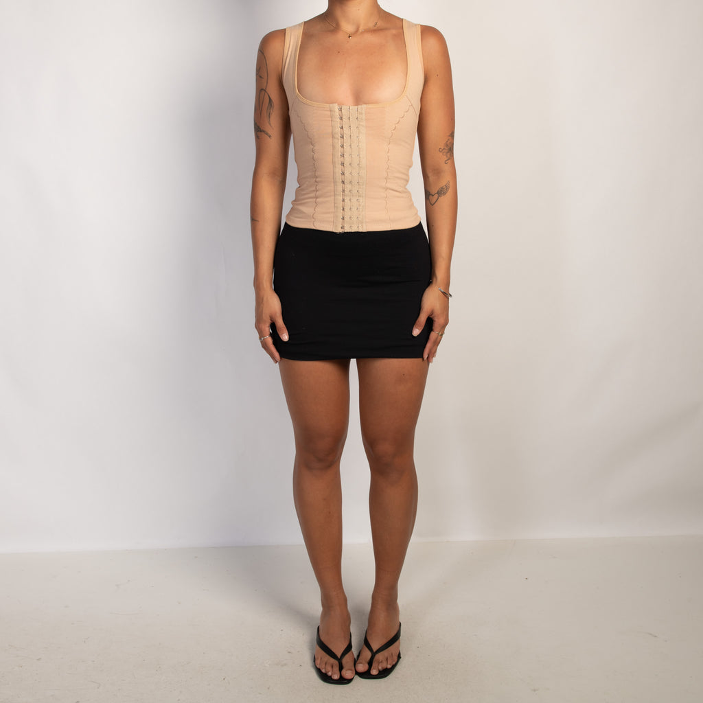 NUDE UNDERBUST CORSET TOP