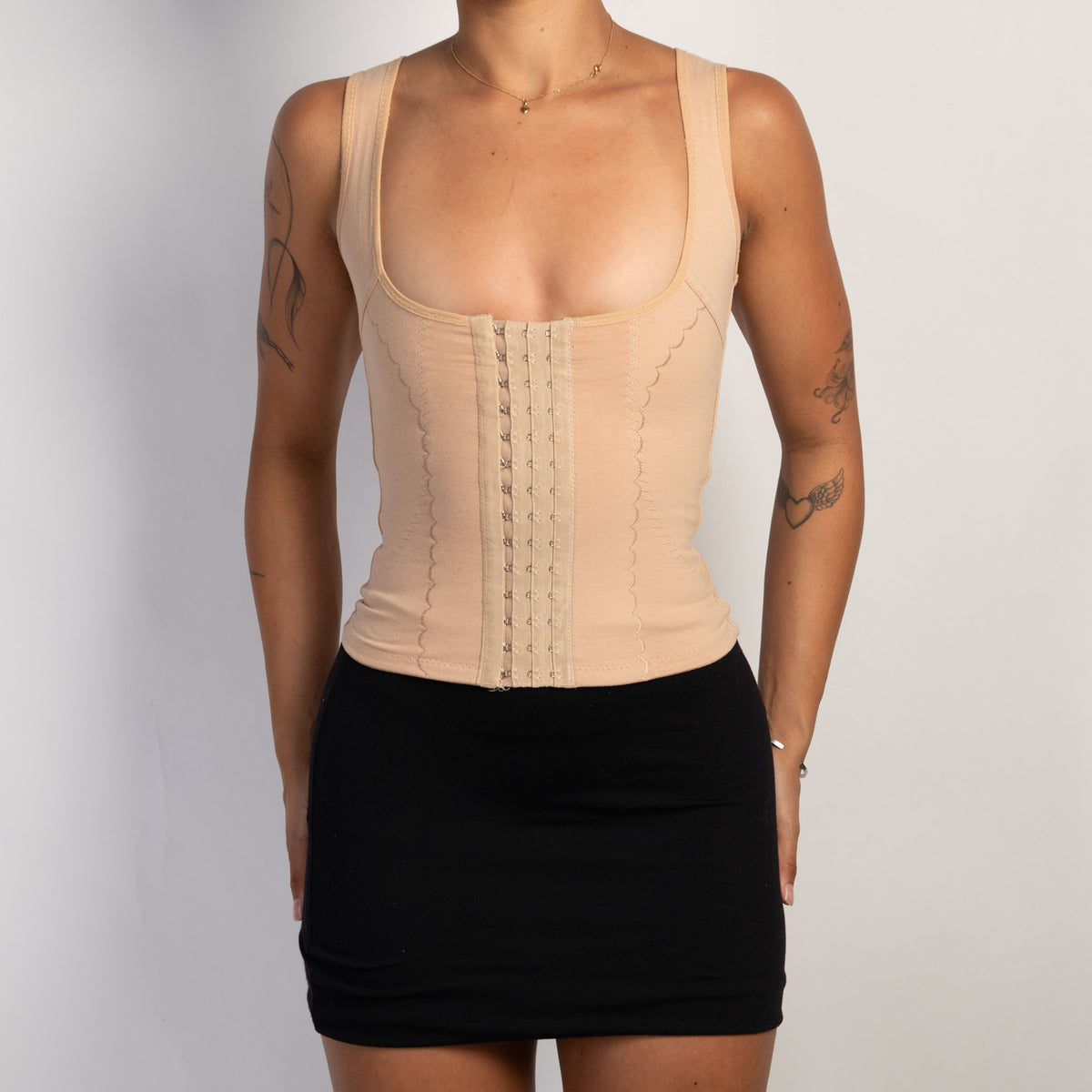 NUDE UNDERBUST CORSET TOP