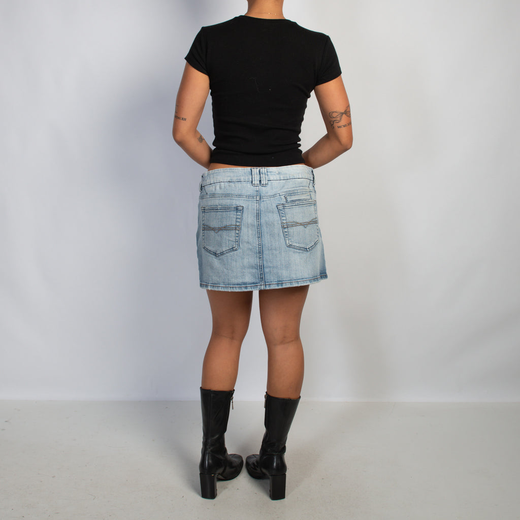 DENIM MINI SKIRT
