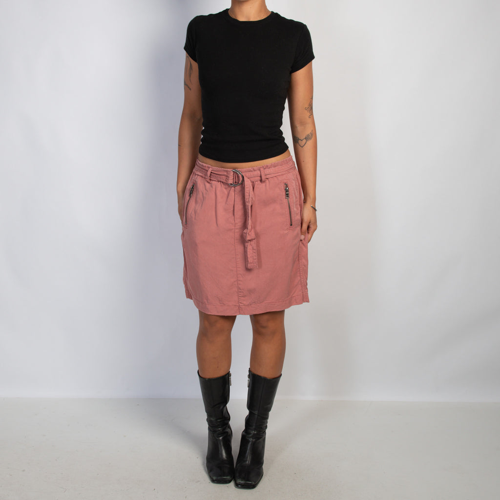 PINK CARGO SKIRT