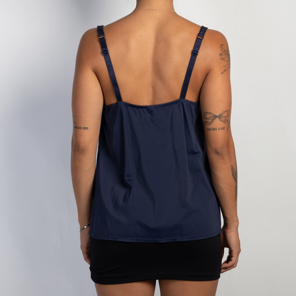 NAVY STRETCH CAMISOLE