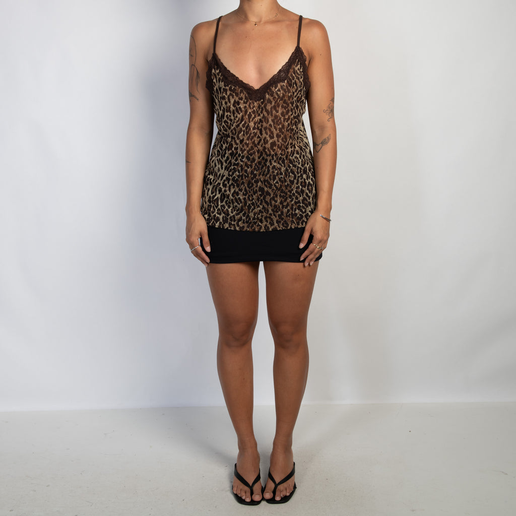 MESH PATTERN CAMISOLE