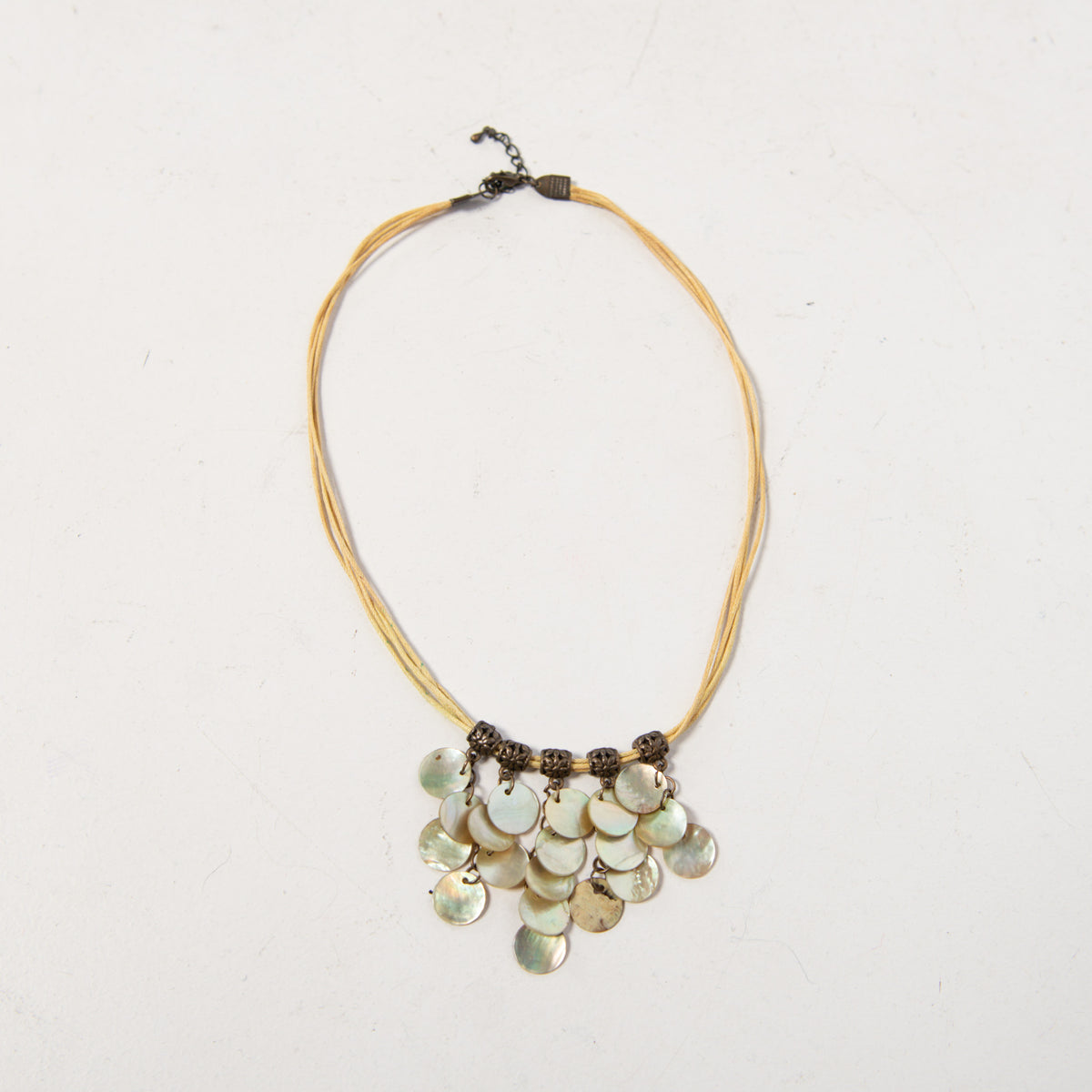 GREEN LAYERED NECKLACE