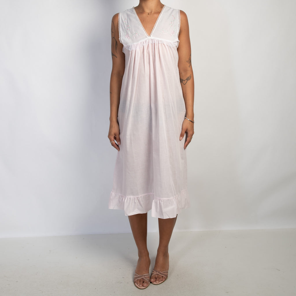 PALE PINK NIGHTGOWN