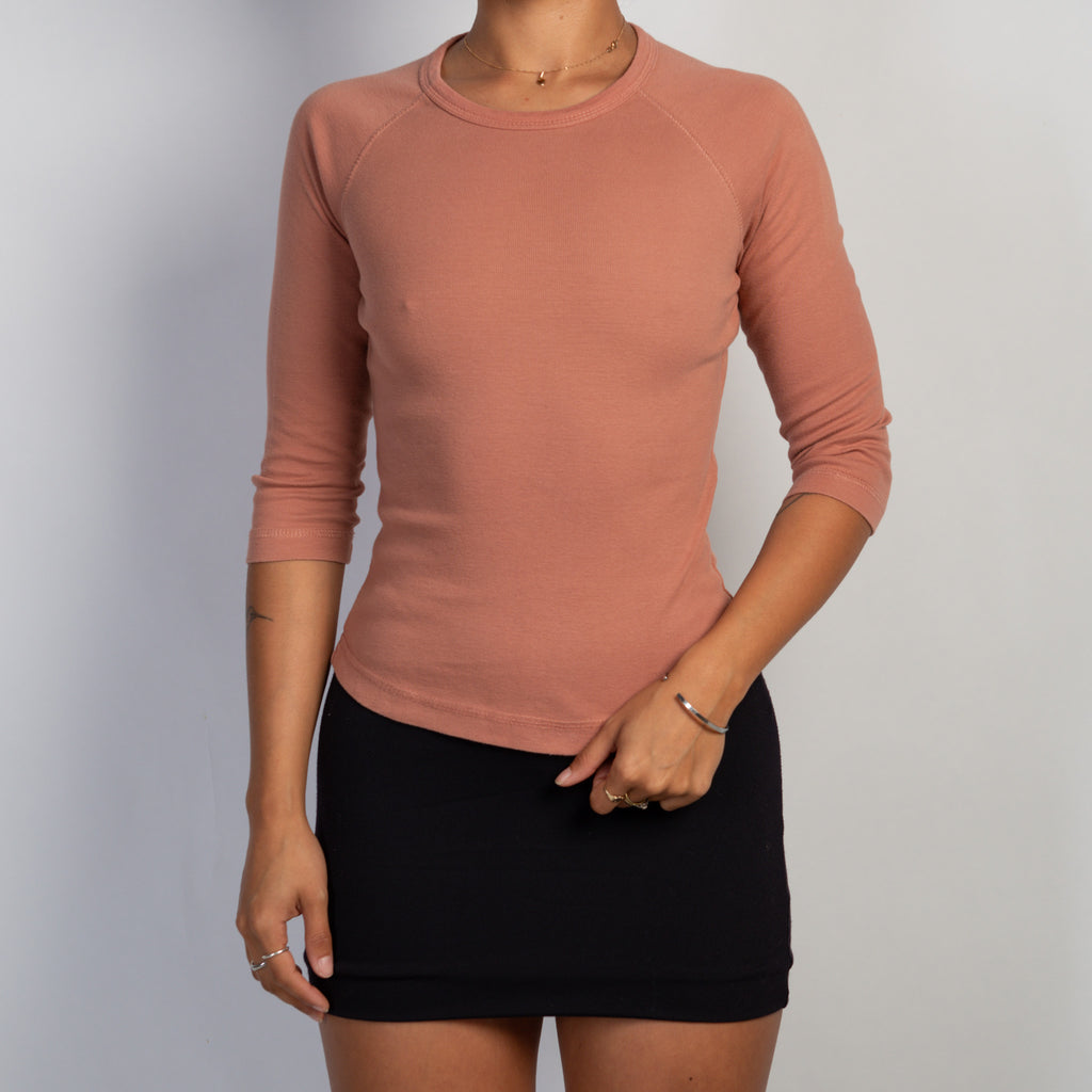 SALMON COTTON TOP