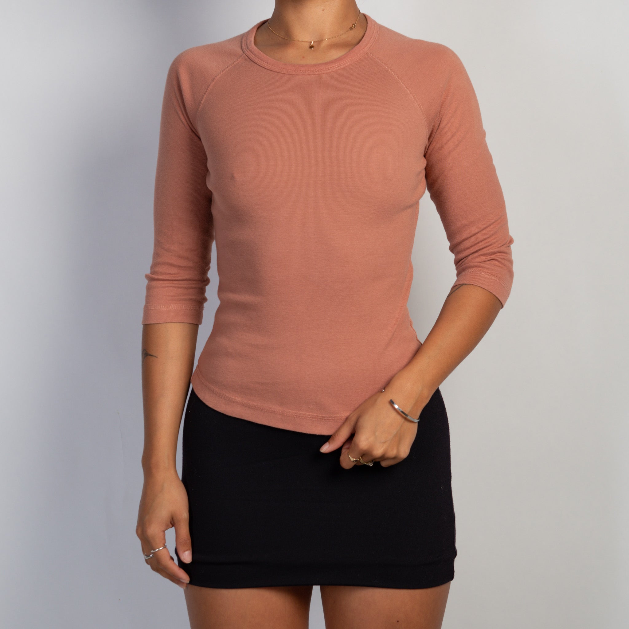 SALMON COTTON TOP