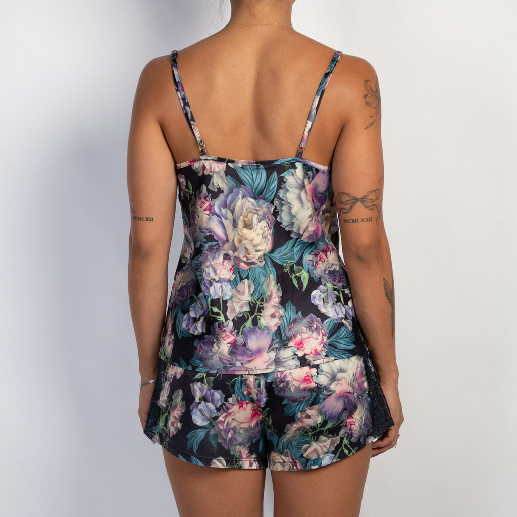 FLORAL SATIN PYJAMA SET
