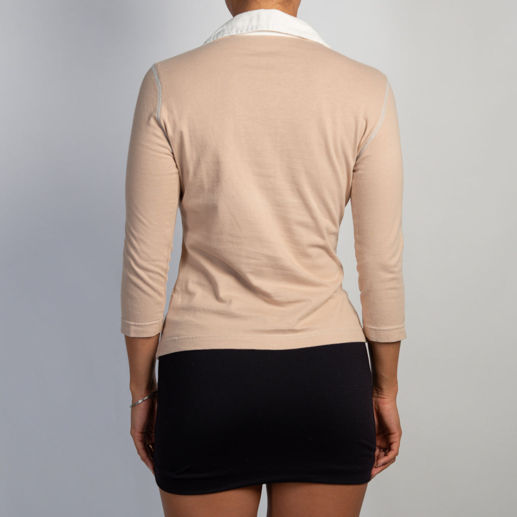 3/4 SLEEVE POLO SHIRT