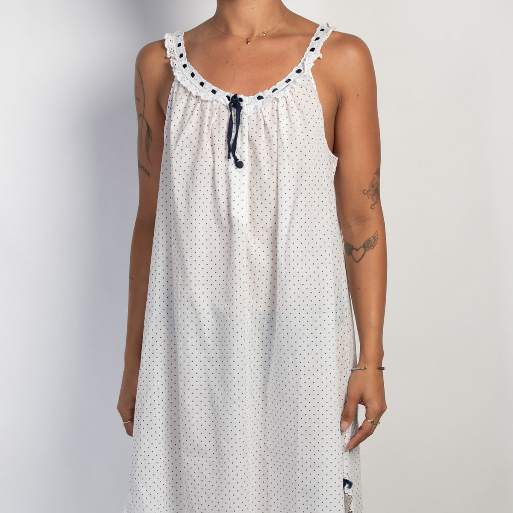 POLKA DOT NIGHTGOWN