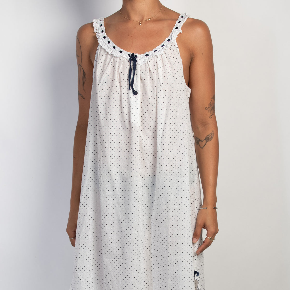 POLKA DOT NIGHTGOWN
