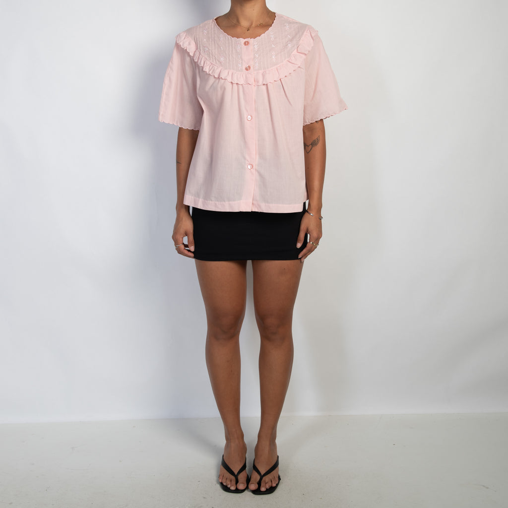 PINK BED JACKET