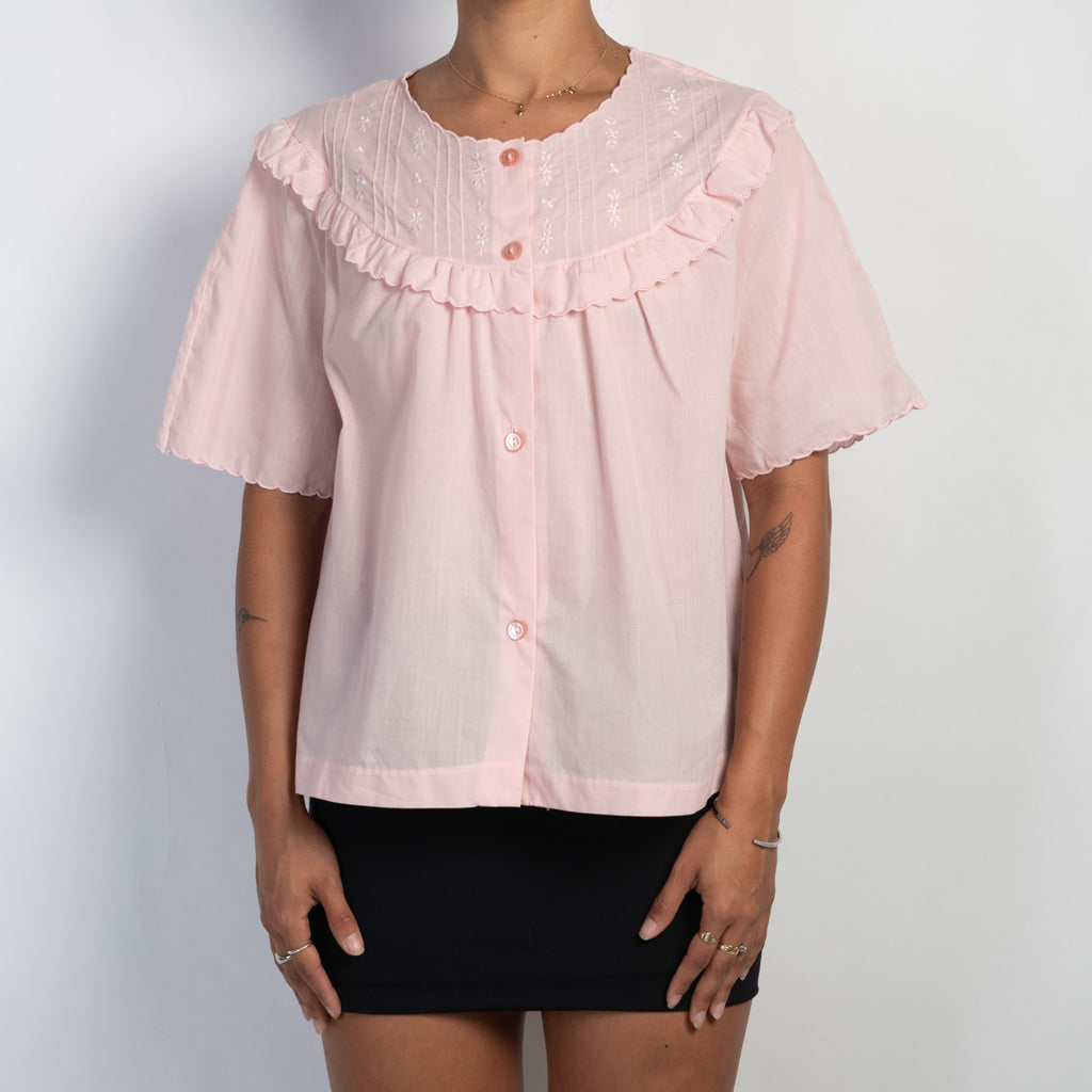 PINK BED JACKET