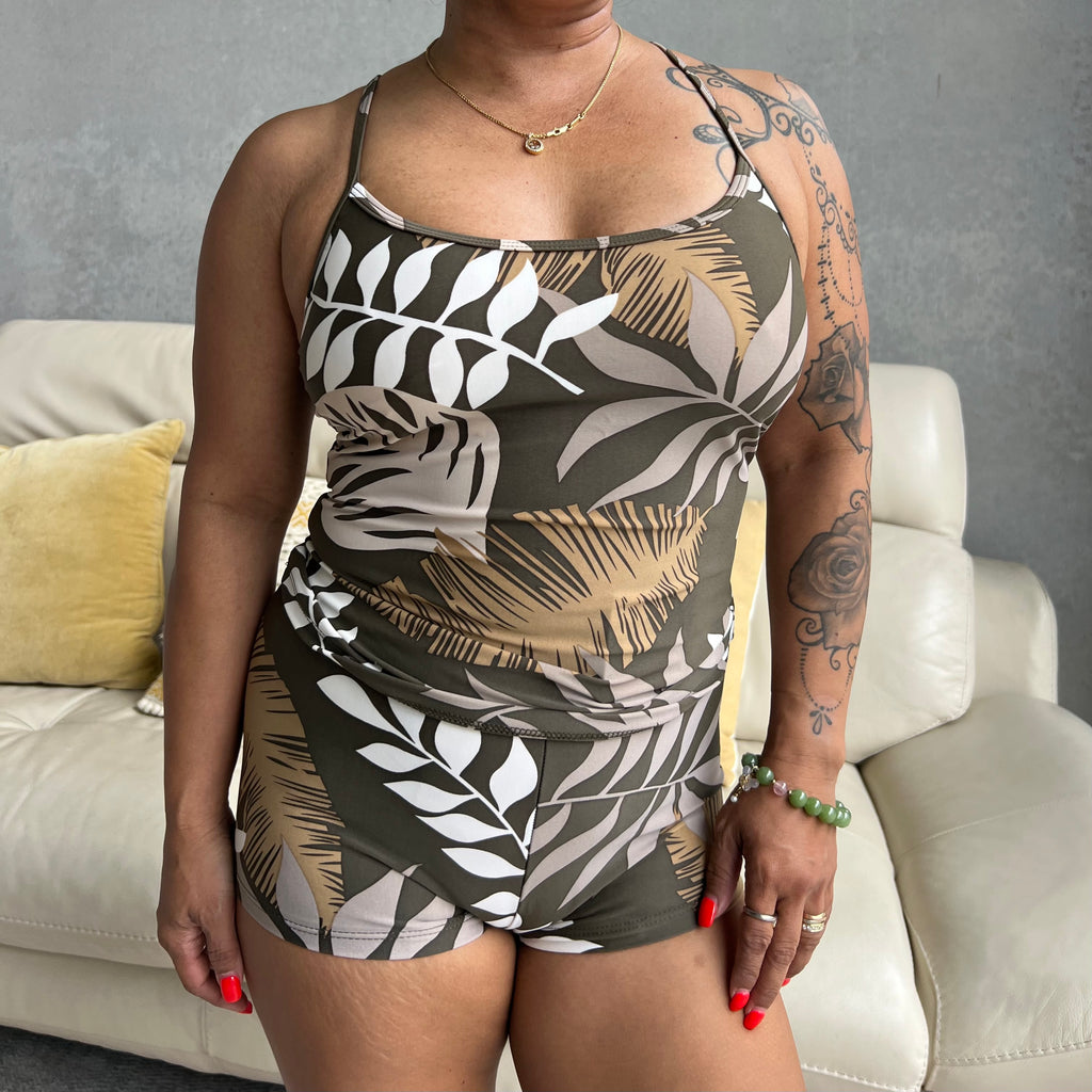 FERN TANKINI TOP