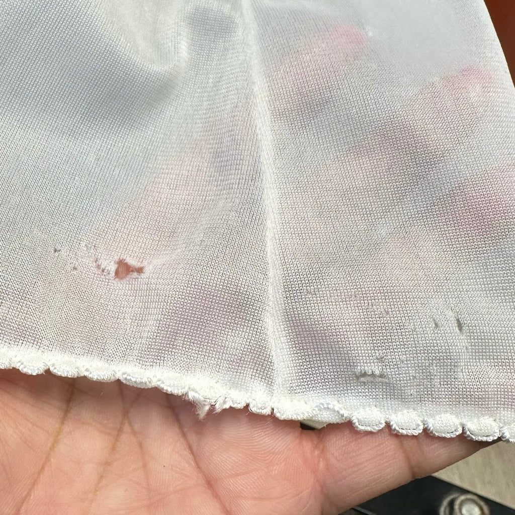 IVORY SHEER NIGHTGOWN