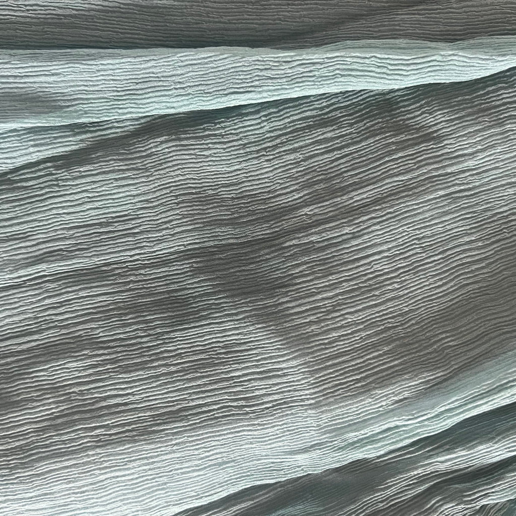 TEAL SILK MIDI DRESS