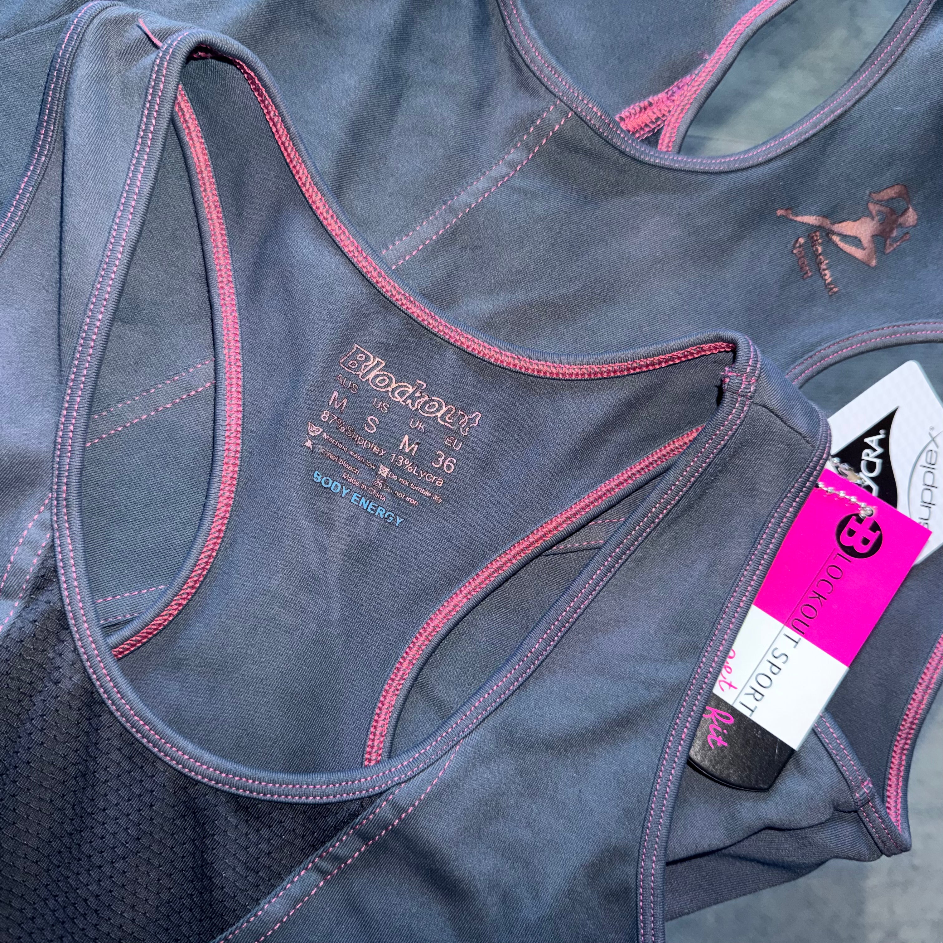 FADED WASH ACTIVE TANK TOP