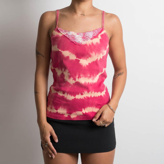 PINK TIE DYE CAMISOLE