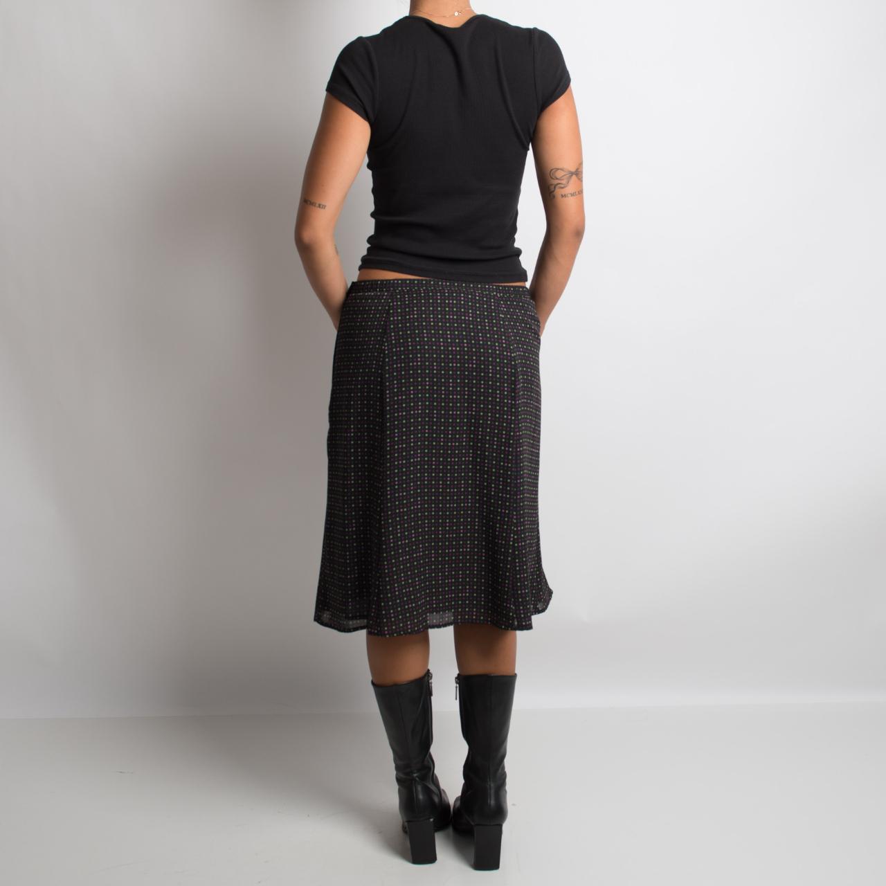 POLKA DOT MIDI SKIRT