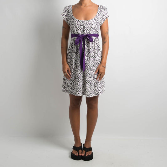 PURPLE BABYDOLL DRESS