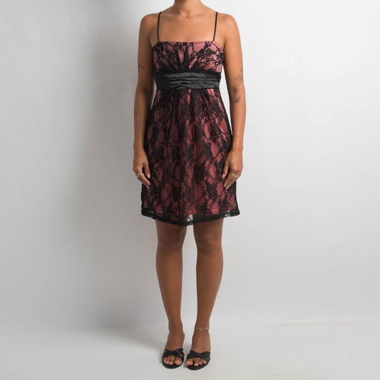 LACE MINI DRESS