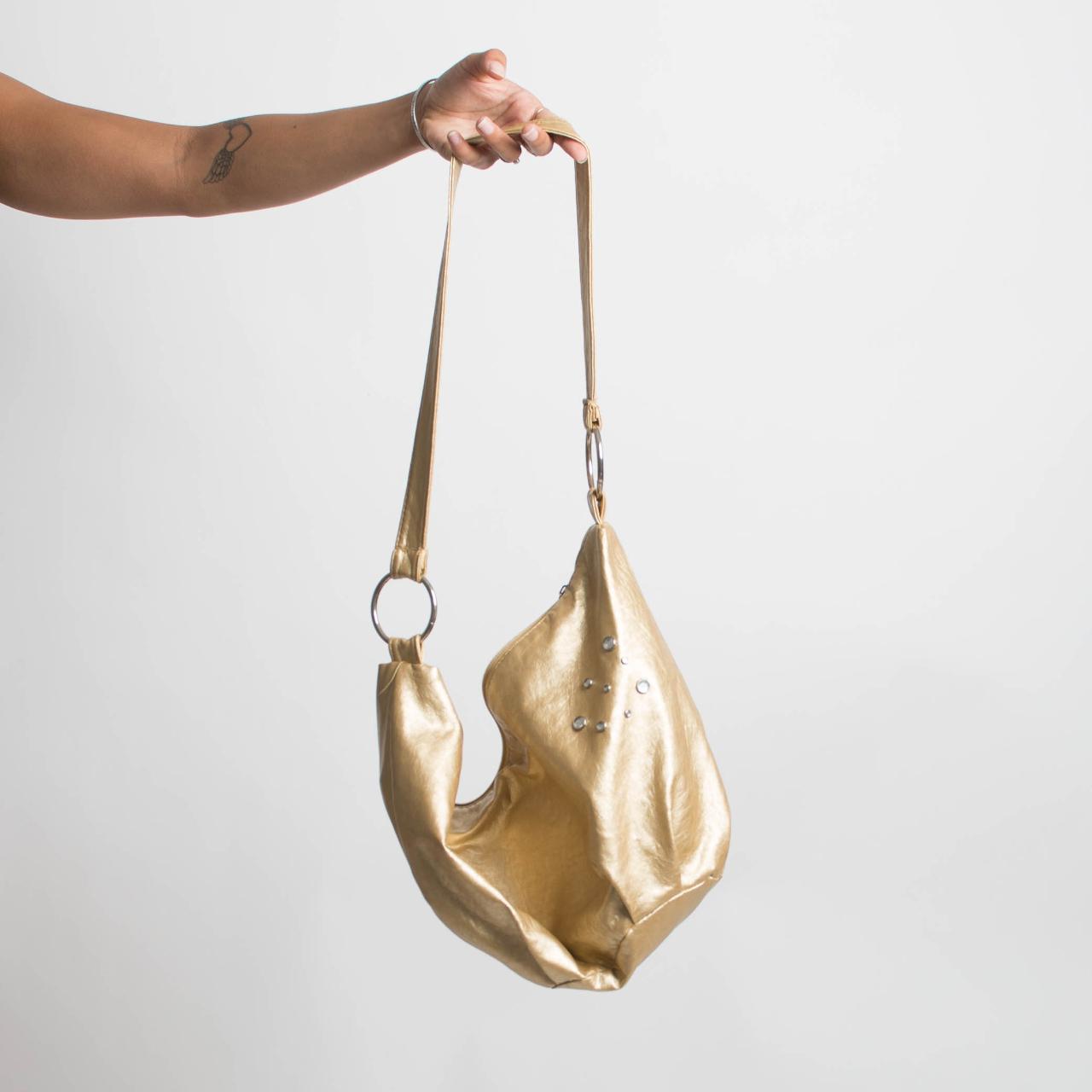 GOLD HOBO BAG