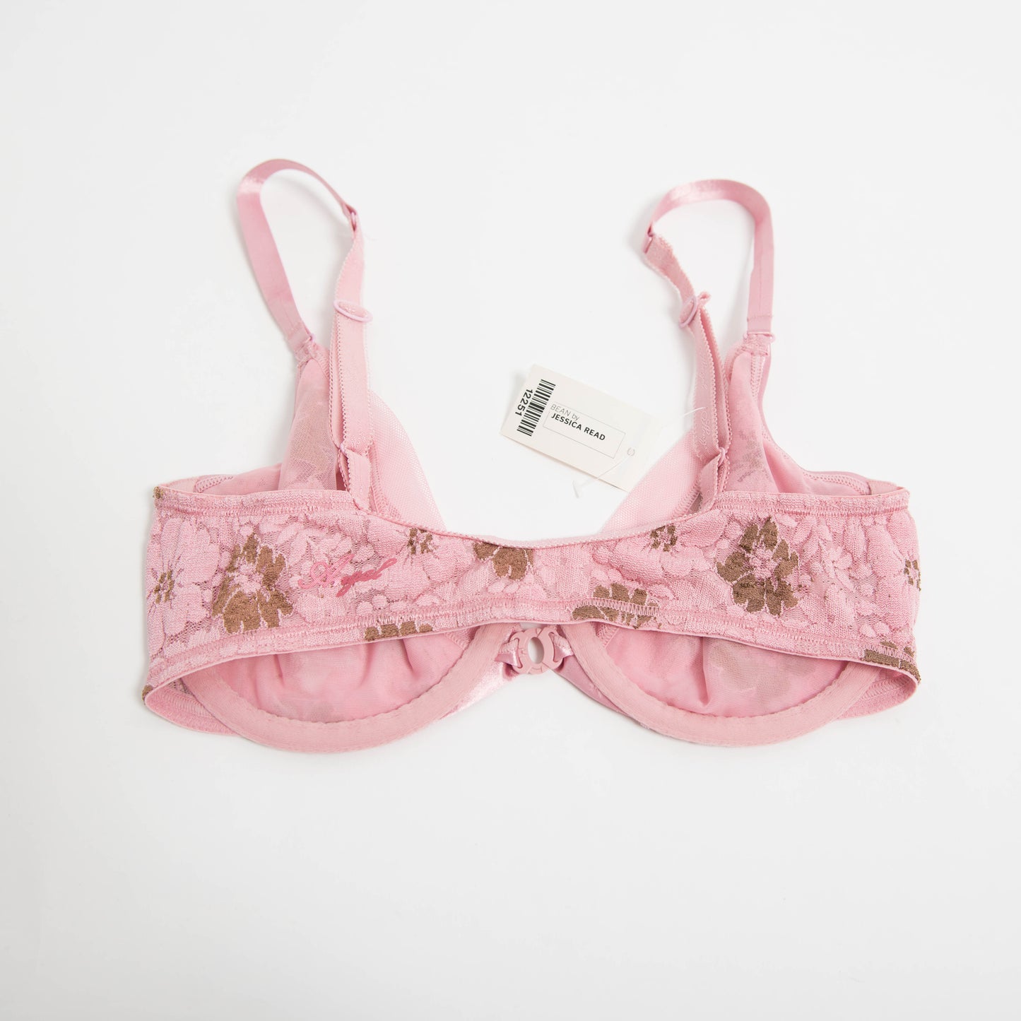 PINK LACE BRA - 32D