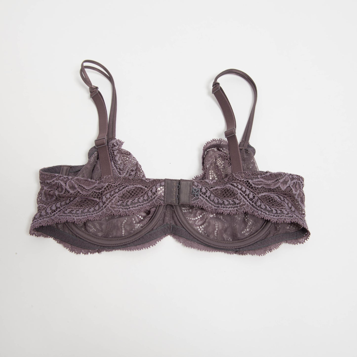 PURPLE LACE BRA - C/D cup