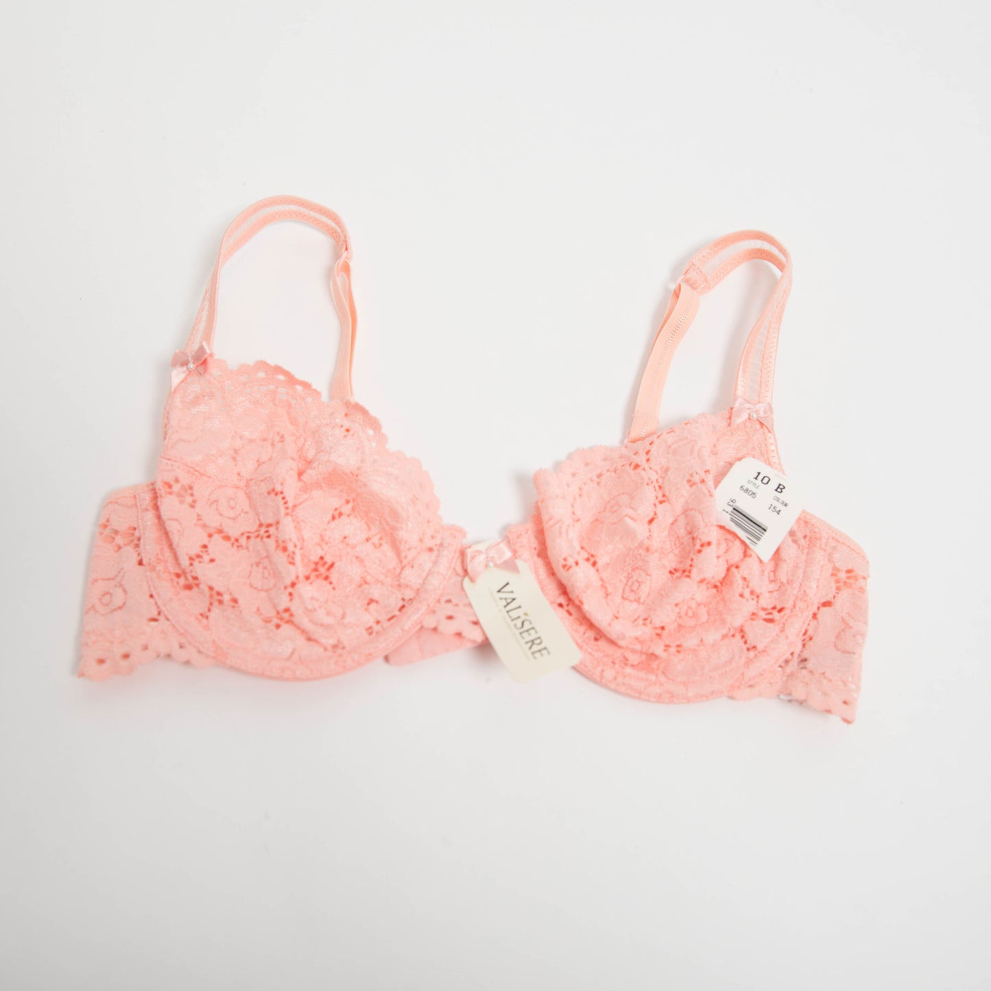 PEACH LACE BRA - 10B