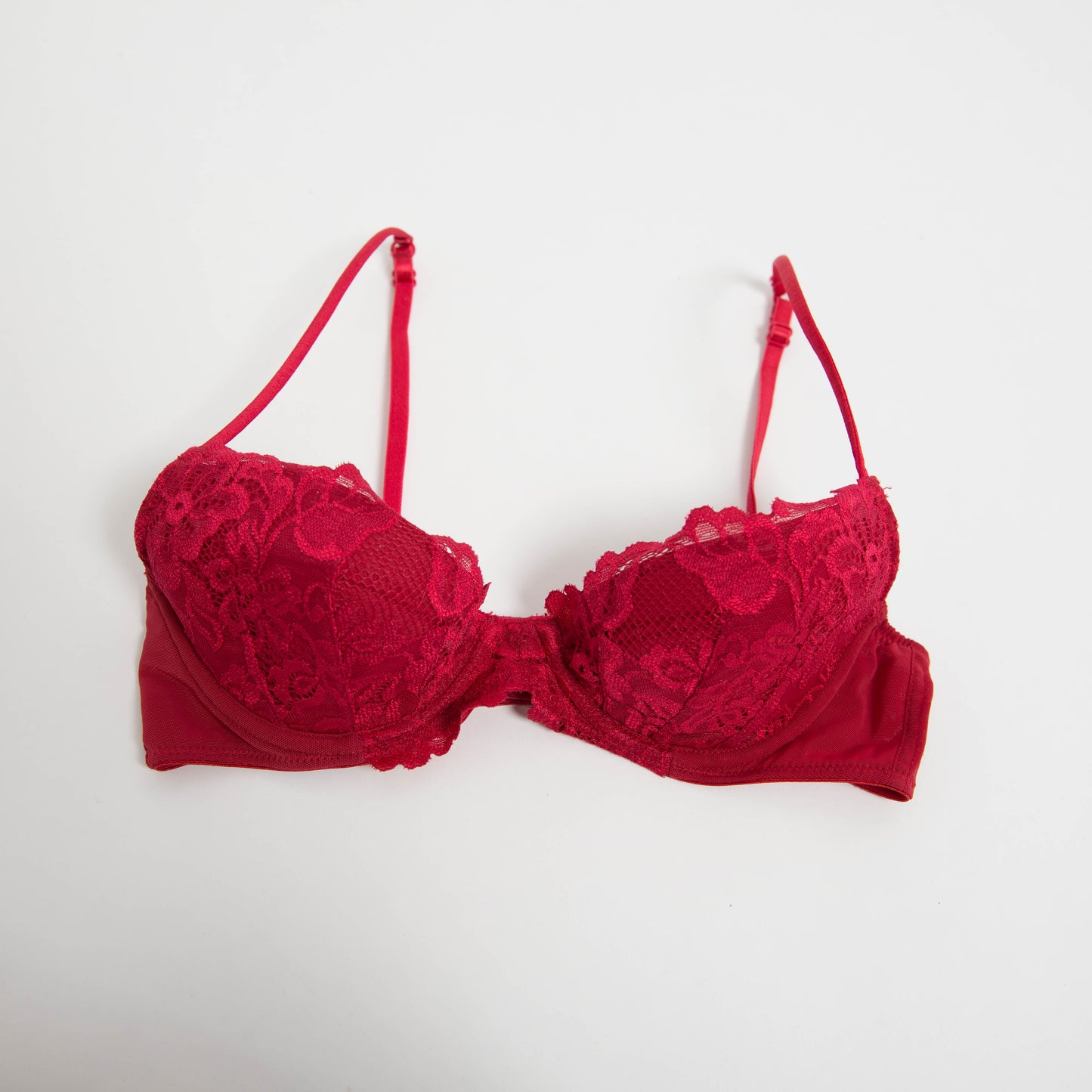 RED LACE BRA - 10B