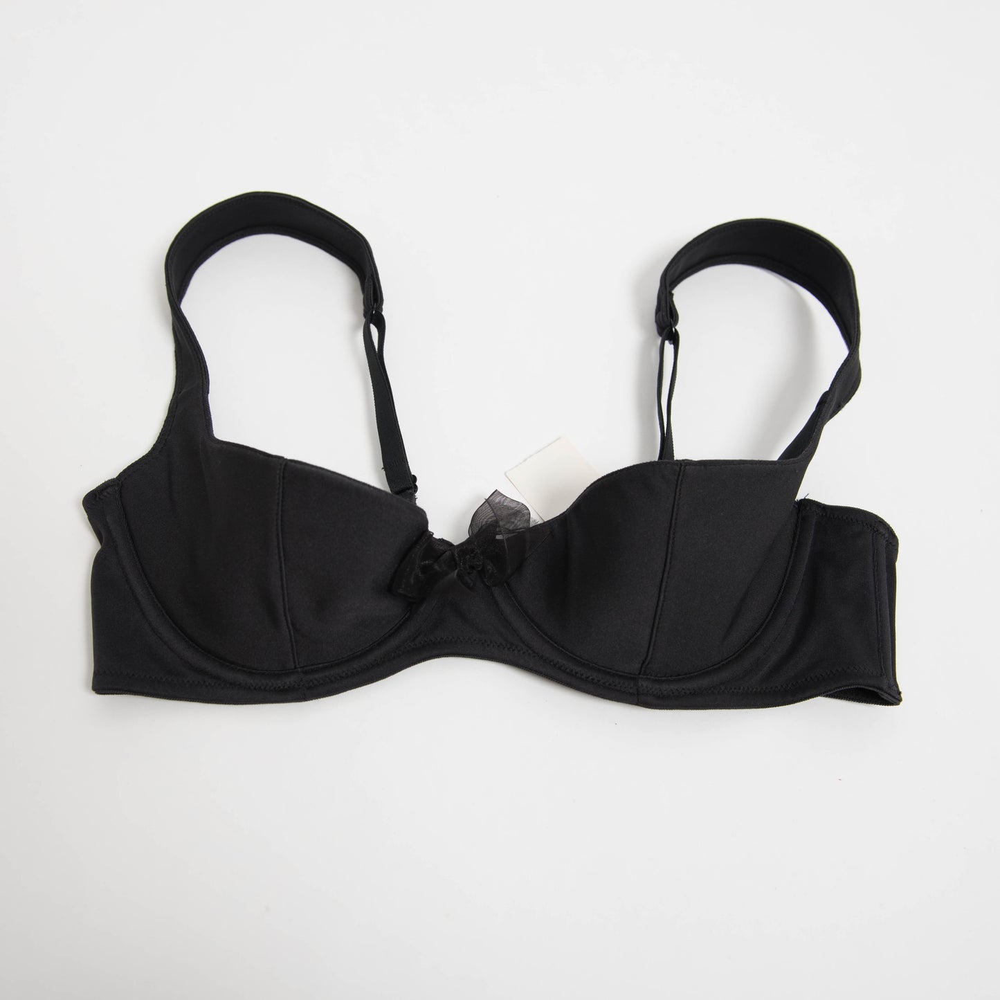 BLACK BALCONETTE BRA - 10B