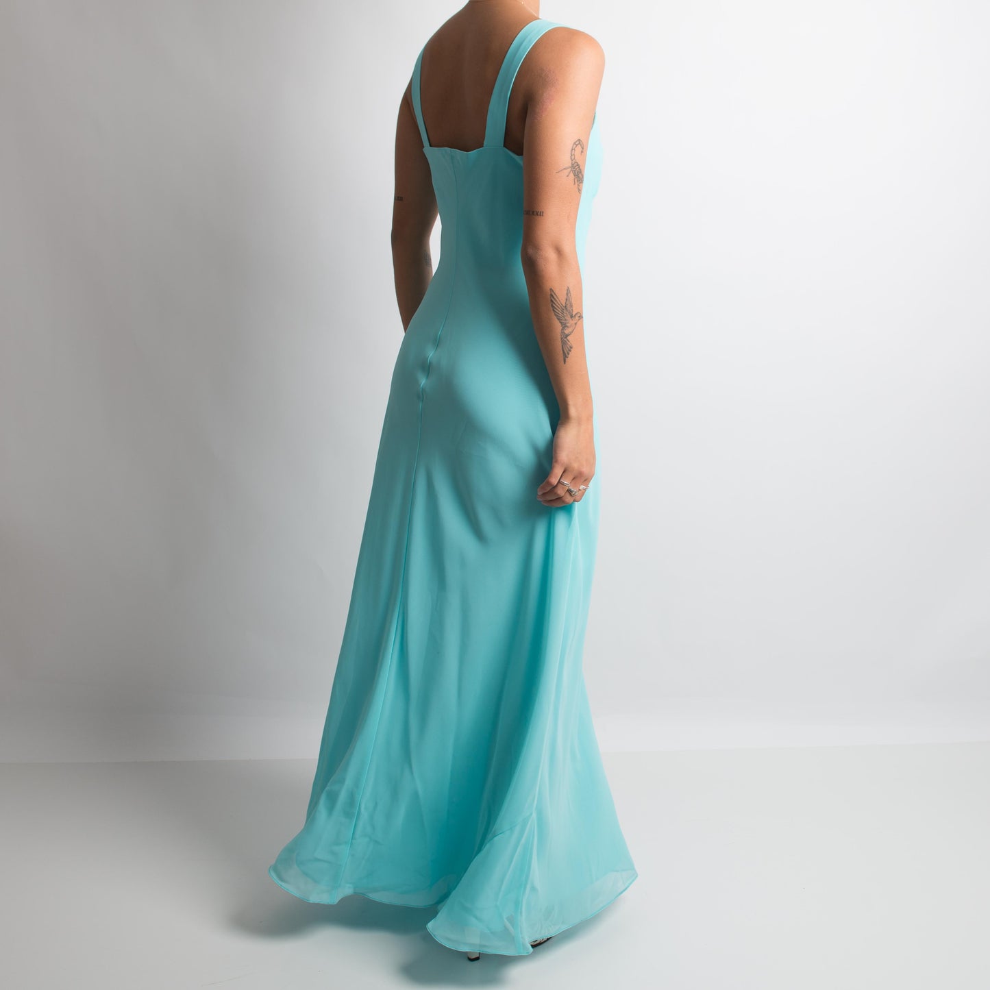 TURQOUISE BLUE GOWN