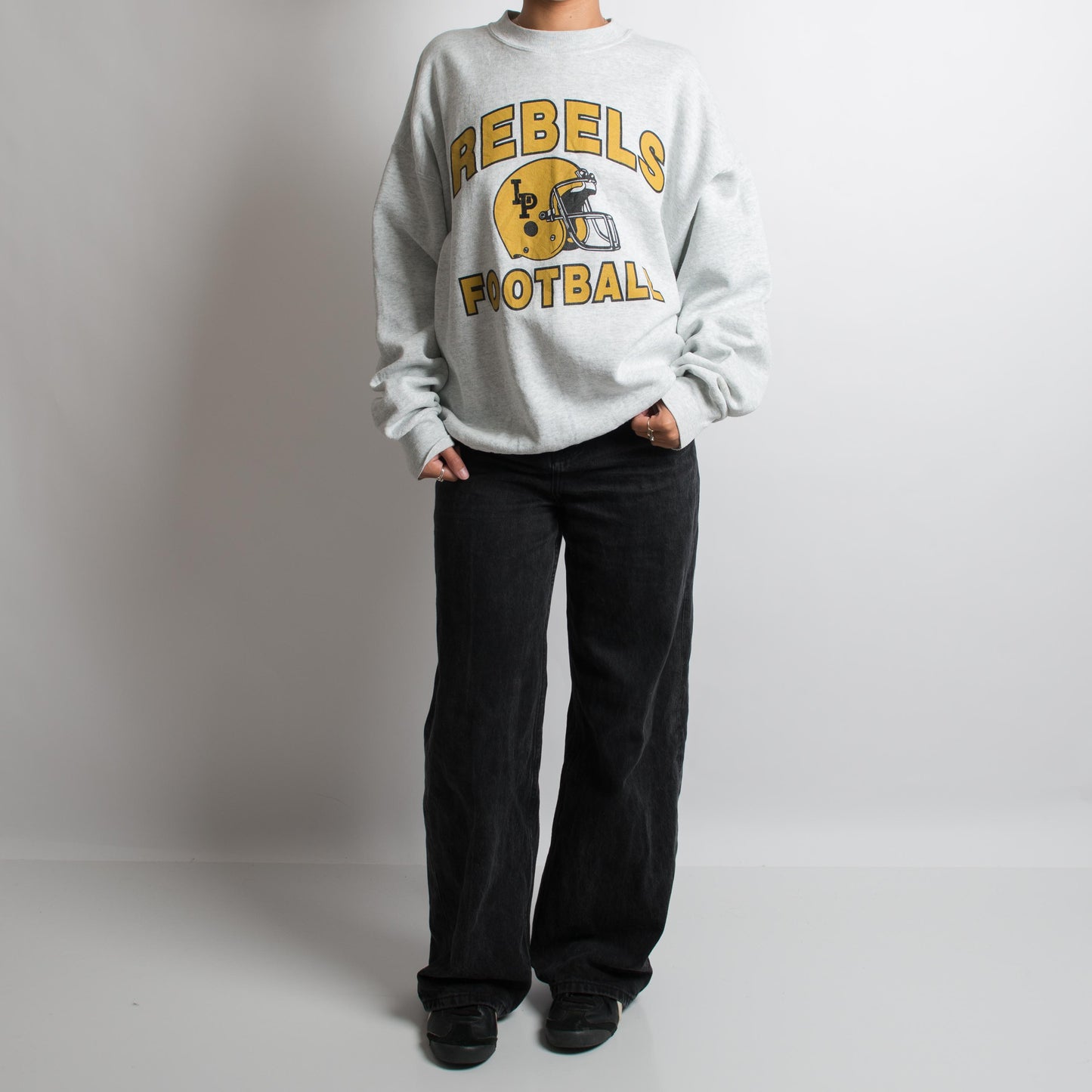 REBELS FOOTBALL CREWNECK