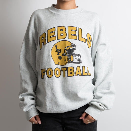 REBELS FOOTBALL CREWNECK