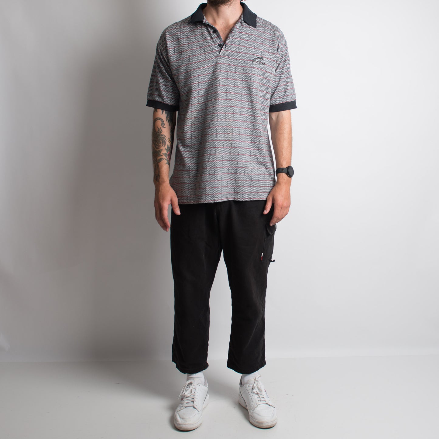 PATTERNED POLO SHIRT