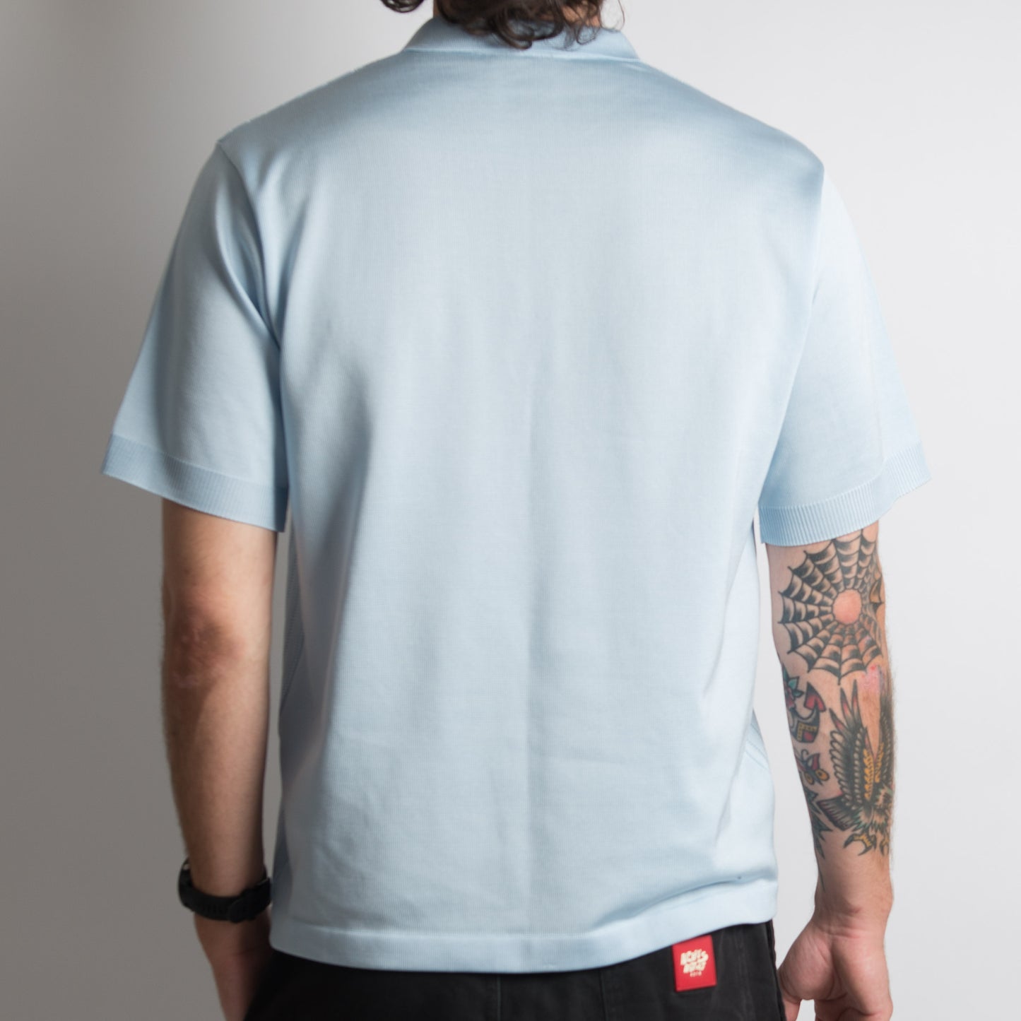 PALE BLUE POLO SHIRT