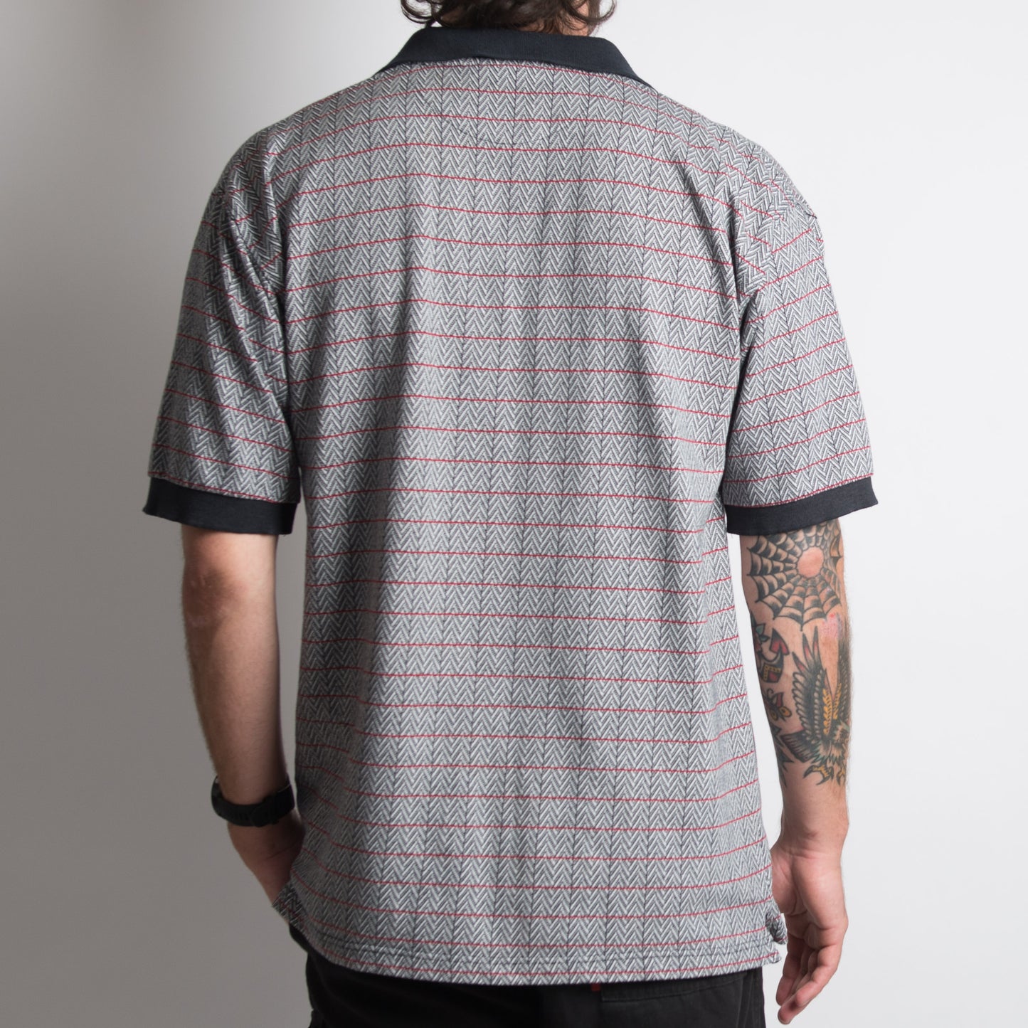 PATTERNED POLO SHIRT