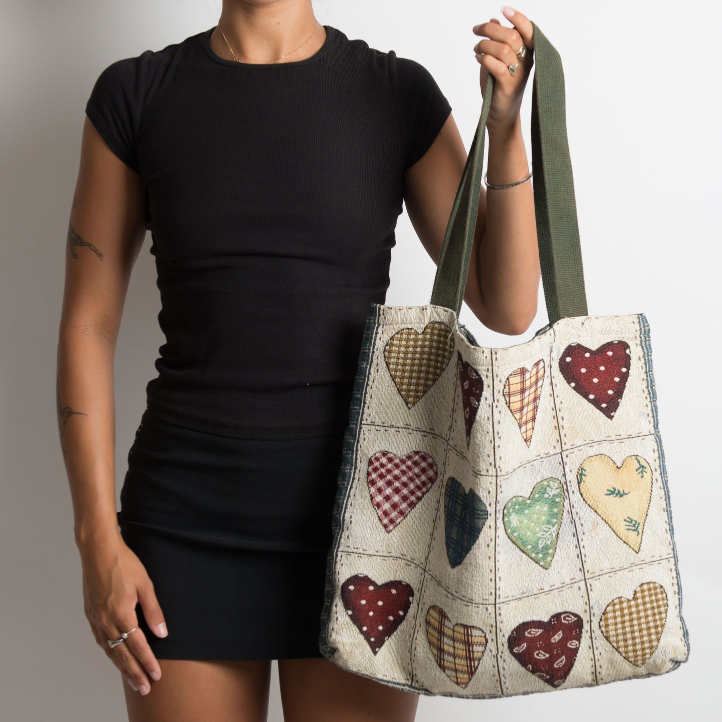 LOVE HEART TOTE BAG